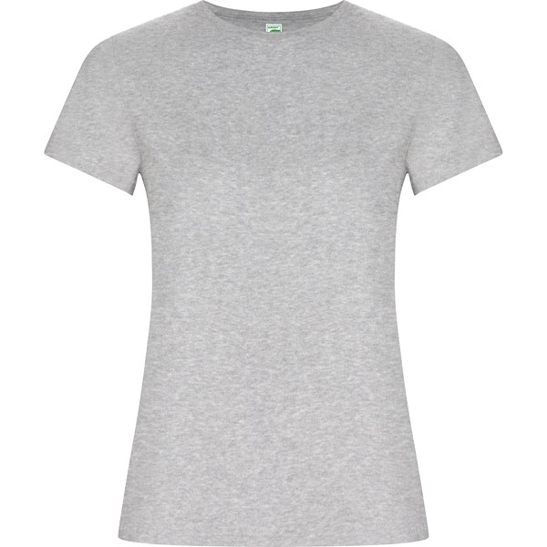 Roly CA6696 - GOLDEN WOMAN Fitted short-sleeve t-shirt in organic cotton