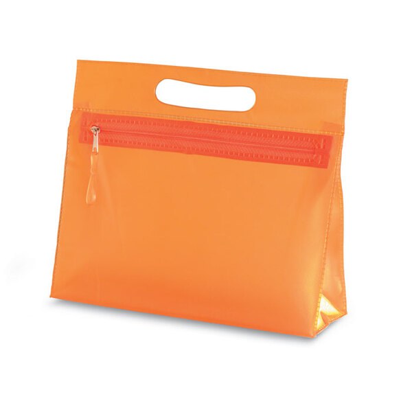 MOONLIGHT Clear PVC Travel Cosmetic Pouch with Zipper - GiftRetail IT2558
