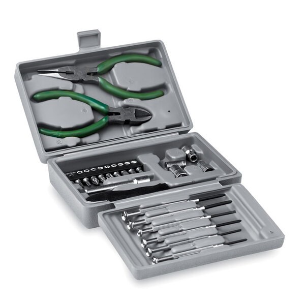 GUILLAUME Set de herramientas 25 piezas - GiftRetail KC3525