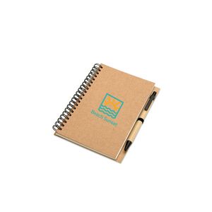 BLOQUERO B6 Libreta de papel reciclado - GiftRetail KC7012