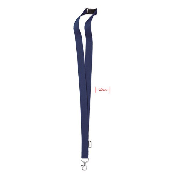 LANY RPET Lanyard de RPET  20 mm - GiftRetail MO6100