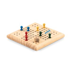 LUDO Juego de viaje de madera