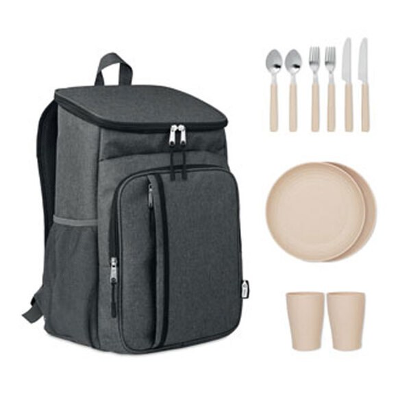 MONTECOOL Mochila nevera en RPET 600D - GiftRetail MO6167