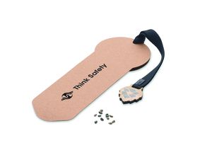 GROWBOOKMARK™ Marca páginas pino