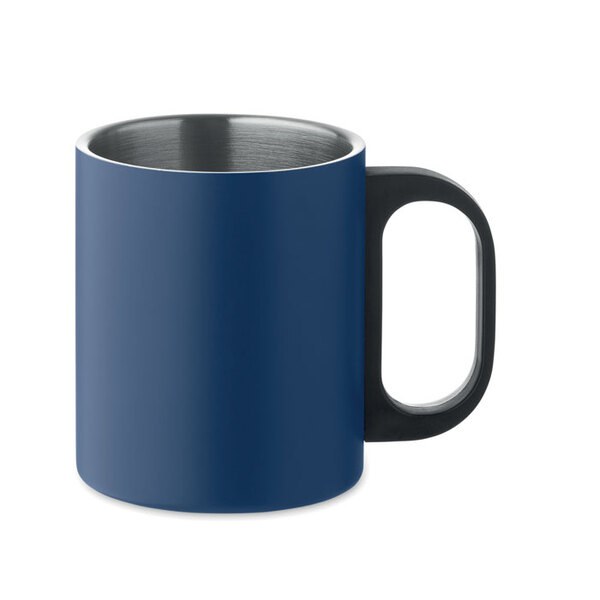 TANISS 300ml Double Wall Stainless Steel Mug - GiftRetail MO6600