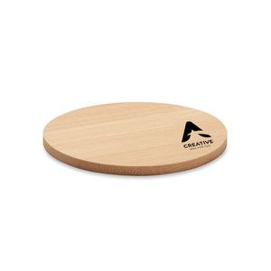 BAYIN Posavasos redondo de bambú