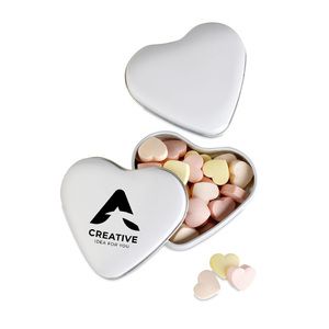 LOVEMINT Caja corazón con caramelos - GiftRetail MO7234