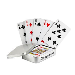 AMIGO Juego de cartas caja metal