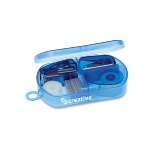 BUROBOX Stationery set in plastic box
