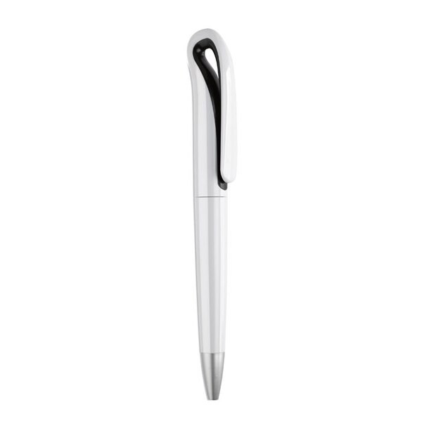 WHITESWAN Bolígrafo giratório ABS - GiftRetail MO7793