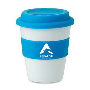 ASTORIA Vaso PP con tapa de silicona - GiftRetail MO8078