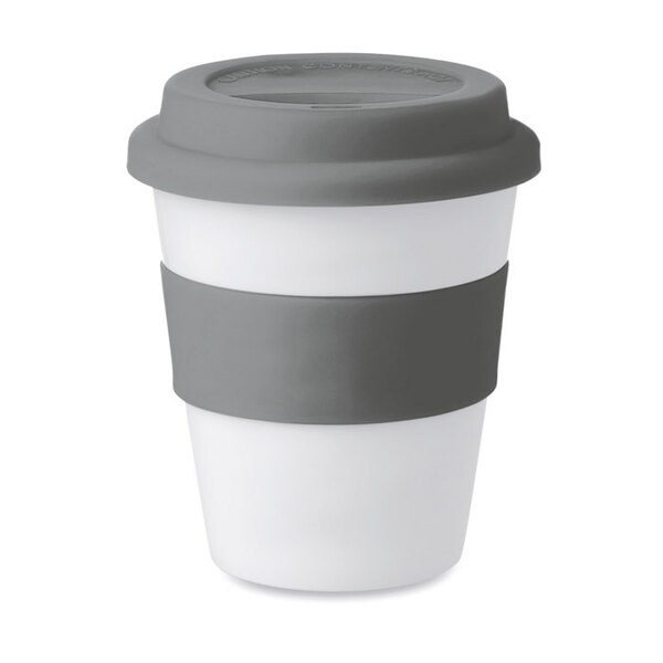 ASTORIA Vaso PP con tapa de silicona - GiftRetail MO8078