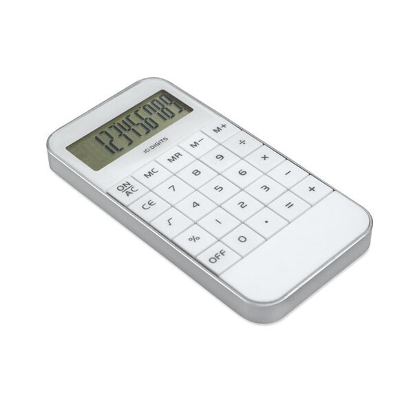 ZACK Calculadora Compacta de 10 Dígitos con Pantalla - GiftRetail MO8192