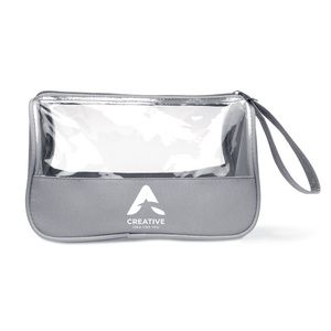 PLAS Bolsa de Aseo Microfibra y PVC con Asa de Muñeca - GiftRetail MO8334