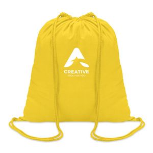 COLORED Bolsa cuerdas algodón 100 gsm - GiftRetail MO8484