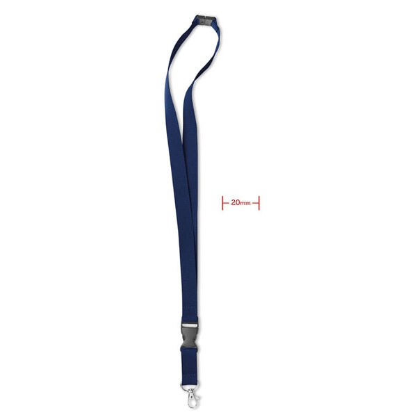 LANY Lanyard con gancho metal 20 mm - GiftRetail MO8595
