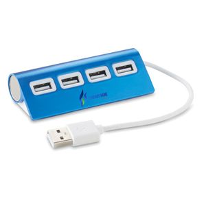 ALUHUB Hub Usb de 4 puertos - GiftRetail MO8853