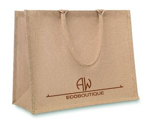 BRICK LANE Bolsa de la compra en yute