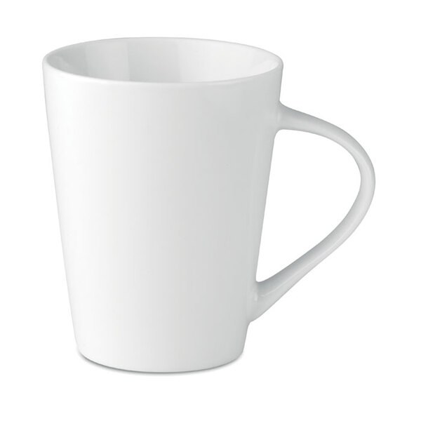 ROME Taza cónica de porcelana 250 ml - GiftRetail MO9078