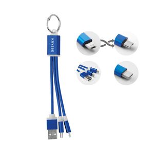 RIZO Llavero con Cable USB Tipo C y Micro USB - GiftRetail MO9292