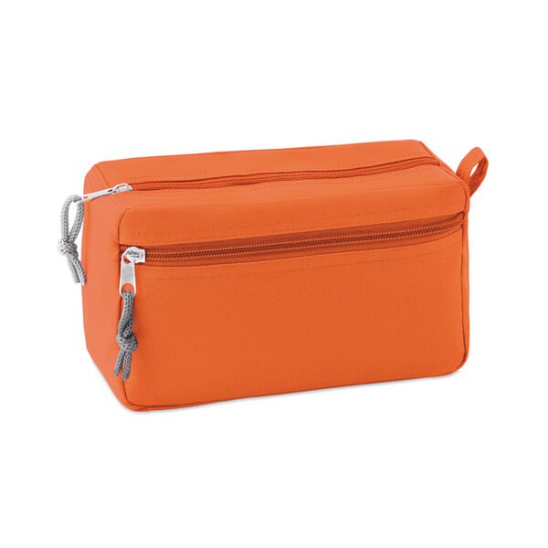 NEW Eco-Friendly Double Zipper Cosmetic Travel Bag - GiftRetail MO9345