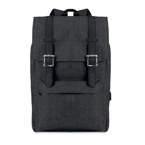 RIGA Mochila de poliéster 600D - GiftRetail MO9439