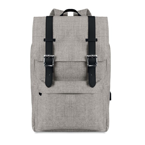 RIGA Mochila de poliéster 600D - GiftRetail MO9439