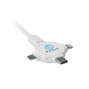 LIGO CABLE Universal 3-in-1 Multi-Device Charging Cable