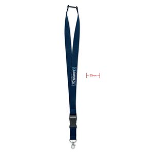 WIDE LANY Lanyard 25mm con mosquetón - GiftRetail MO9661