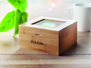 CAMPO TEA Caja de té de bambú