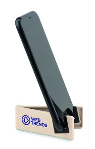 STANDOL Soporte para teléfono de bambú/ABS - GiftRetail MO9994
