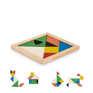 TANGRAM Rompecabezas Tangram de madera