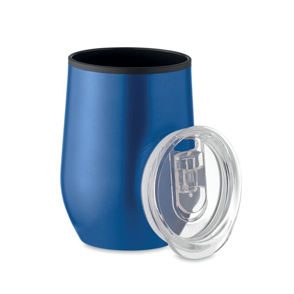 CHIN CHAN Premium Double Wall Stainless Steel Travel Cup 350ml - GiftRetail MO6700