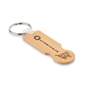 COMPRAS Llavero de bambú ficha