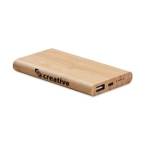 ARENAPOWER C Power bank de bambú 4000 mAh