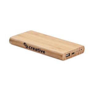 ARENA C Power bank de bambú 6000 mAh