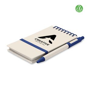 MITO SET Libreta de cartón reciclado A6 - GiftRetail MO6837