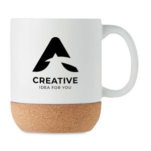 MATT Taza cerámica corcho 300 ml