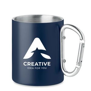 TRUMBA Taza metálica doble 300 ml - GiftRetail MO6873