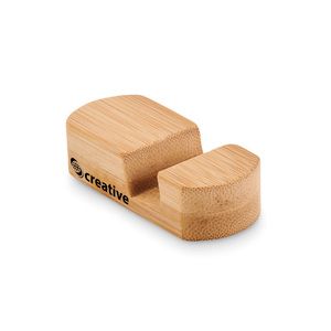 POY Mini soporte teléfono de bambú