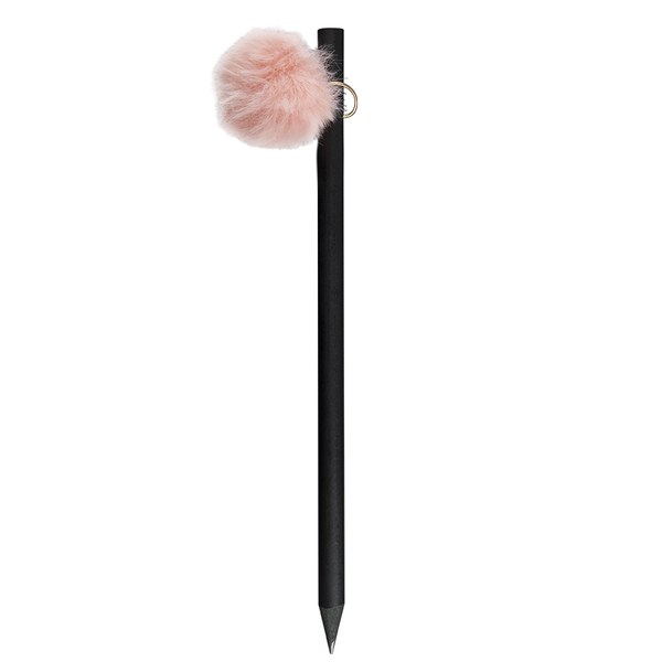 Goya 37532 - Lápiz de Madera Negro con Pompon Multicolor GINGER
