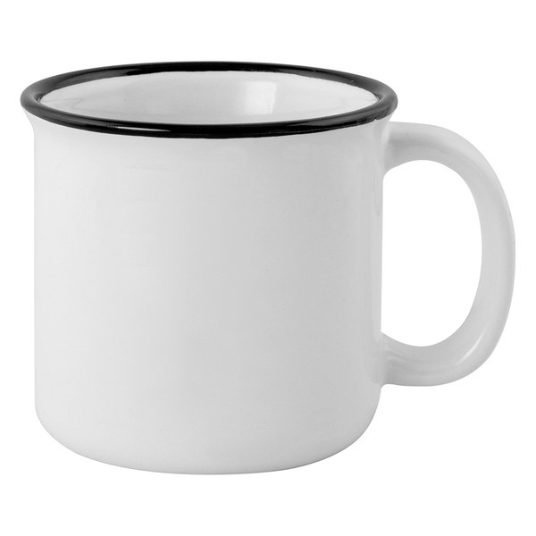 Goya 38534 - Taza estilo vintage cerámica colores 280ml ENAMEL