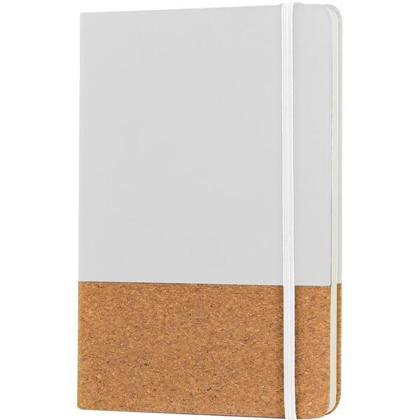 Goya 38552 - Cuaderno A5 con Cubierta de PU y Corcho, Banda Elástica BOUND
