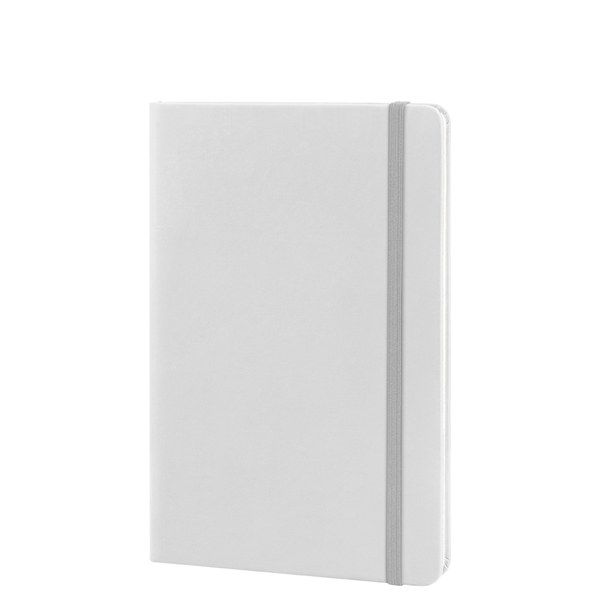 Goya 39567 - Cuaderno A5 con Cubierta de PU y Banda Elástica, 96 Hojas Rayadas Color Crema LINED