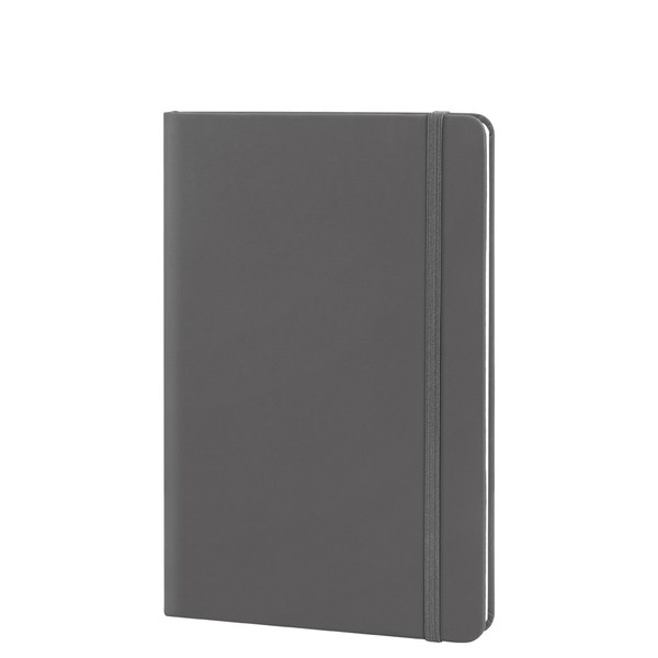 Goya 39567 - Cuaderno A5 con Cubierta de PU y Banda Elástica, 96 Hojas Rayadas Color Crema LINED