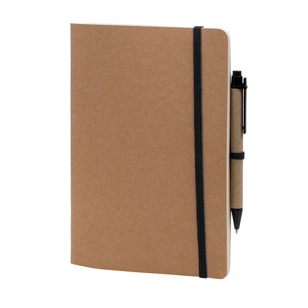 Goya 50031 - Cuaderno de Cartón con Banda Elástica y Bolígrafo LOFT