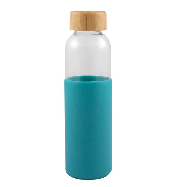 Goya 50019 - Glass Bottle with Bamboo Cap, 500ml GIN