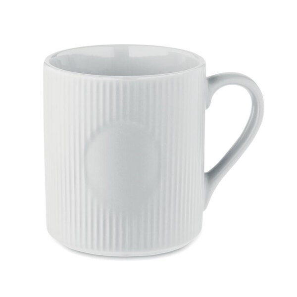 RIBMUG Taza de cerámica mate 340 ml - GiftRetail MO2397