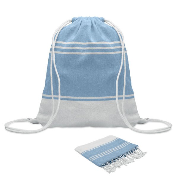 HAMMA Toalla de playa con bolsa - GiftRetail MO2584