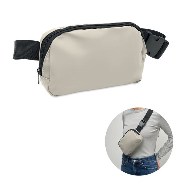 KOROVIN WAIST Riñonera de poliéster 210D - GiftRetail MO2683